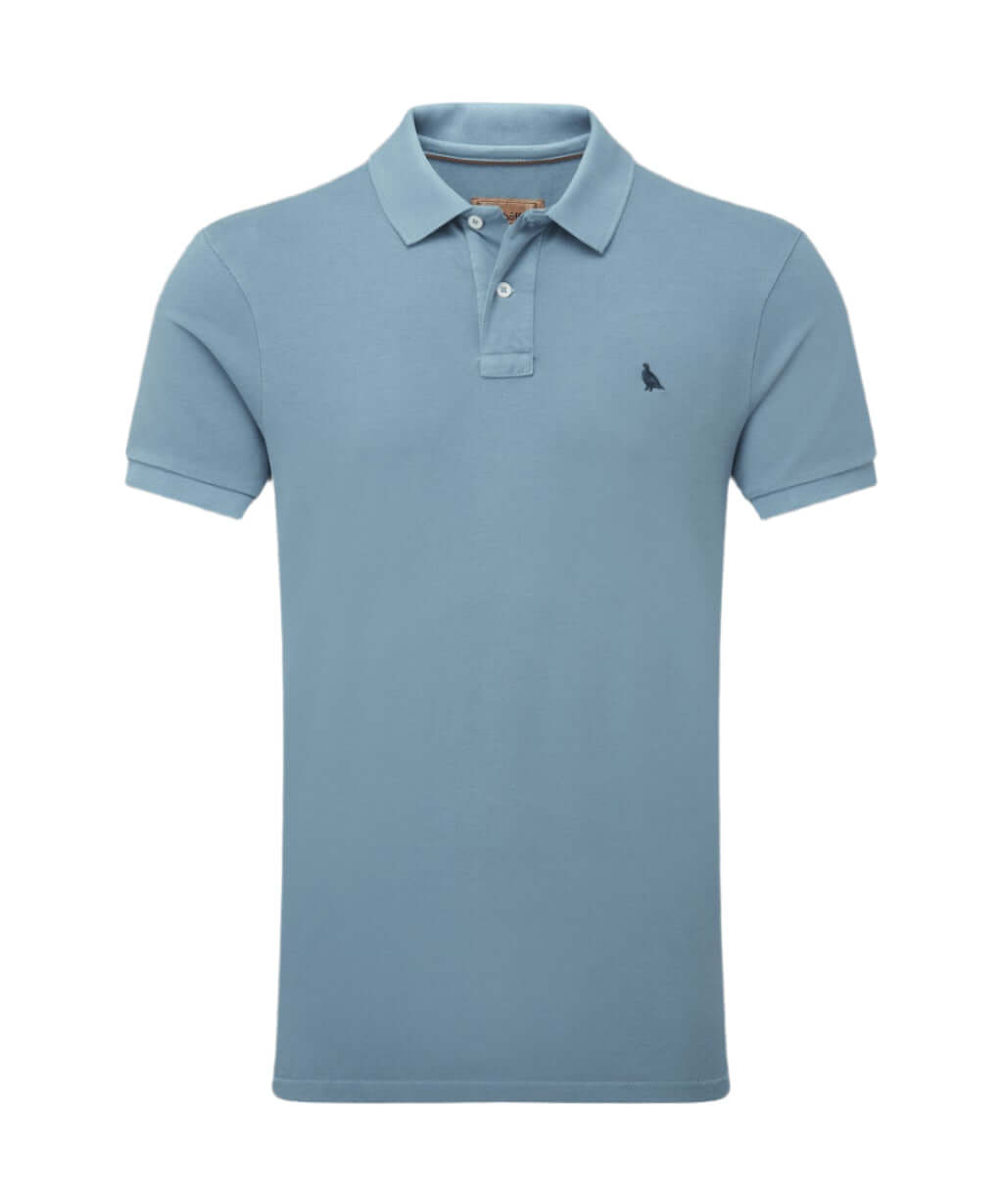 St Ives Garment Dyed Polo Shirt