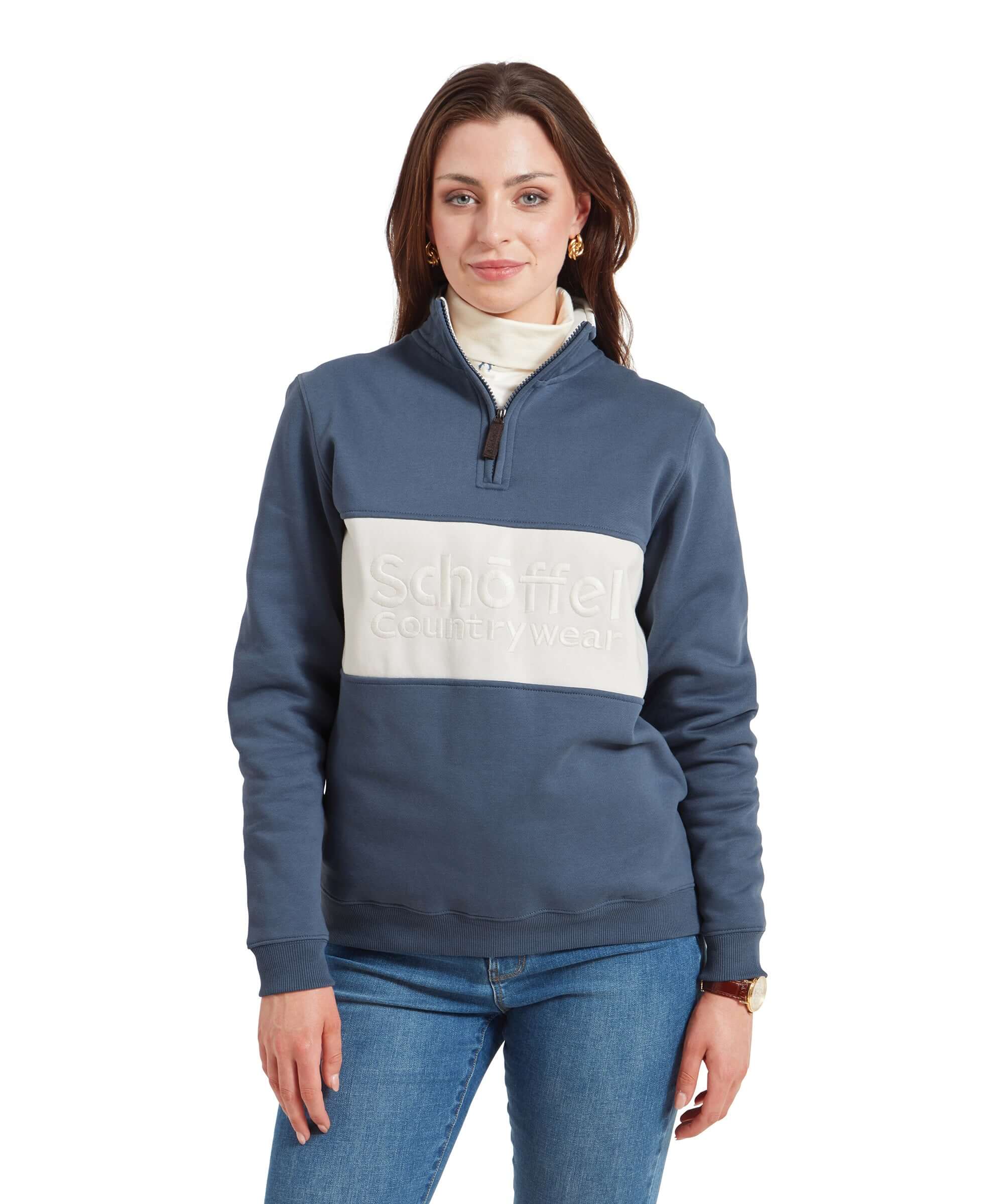 Schoffel - St Agnes Sweatshirt - Colour: Vintage Navy
