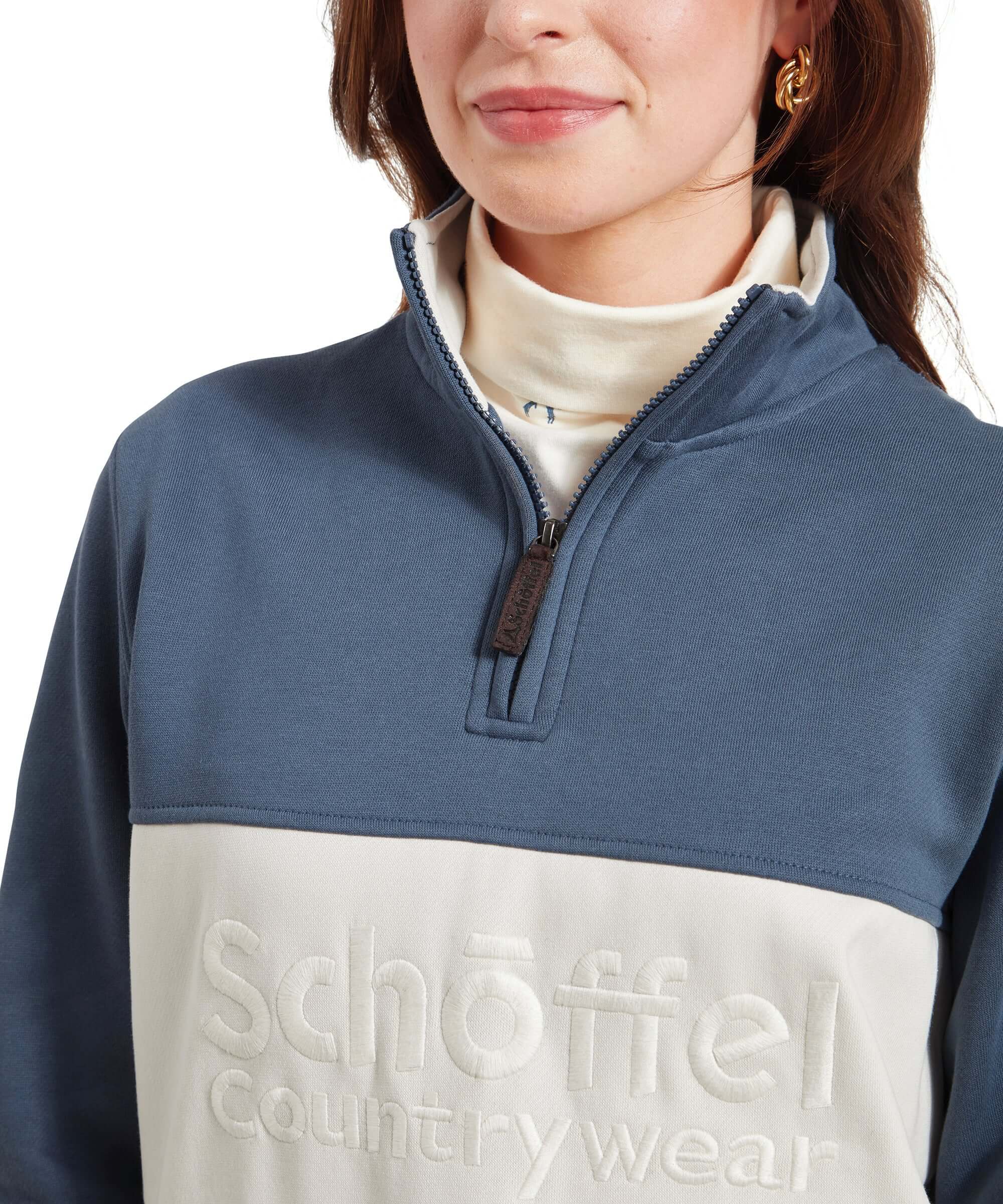 Schoffel - St Agnes Sweatshirt - Colour: Vintage Navy