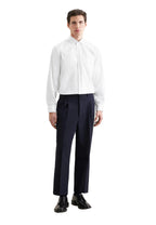 Seidensticker Regular Fit white twill shirt – adjustable cuff detail