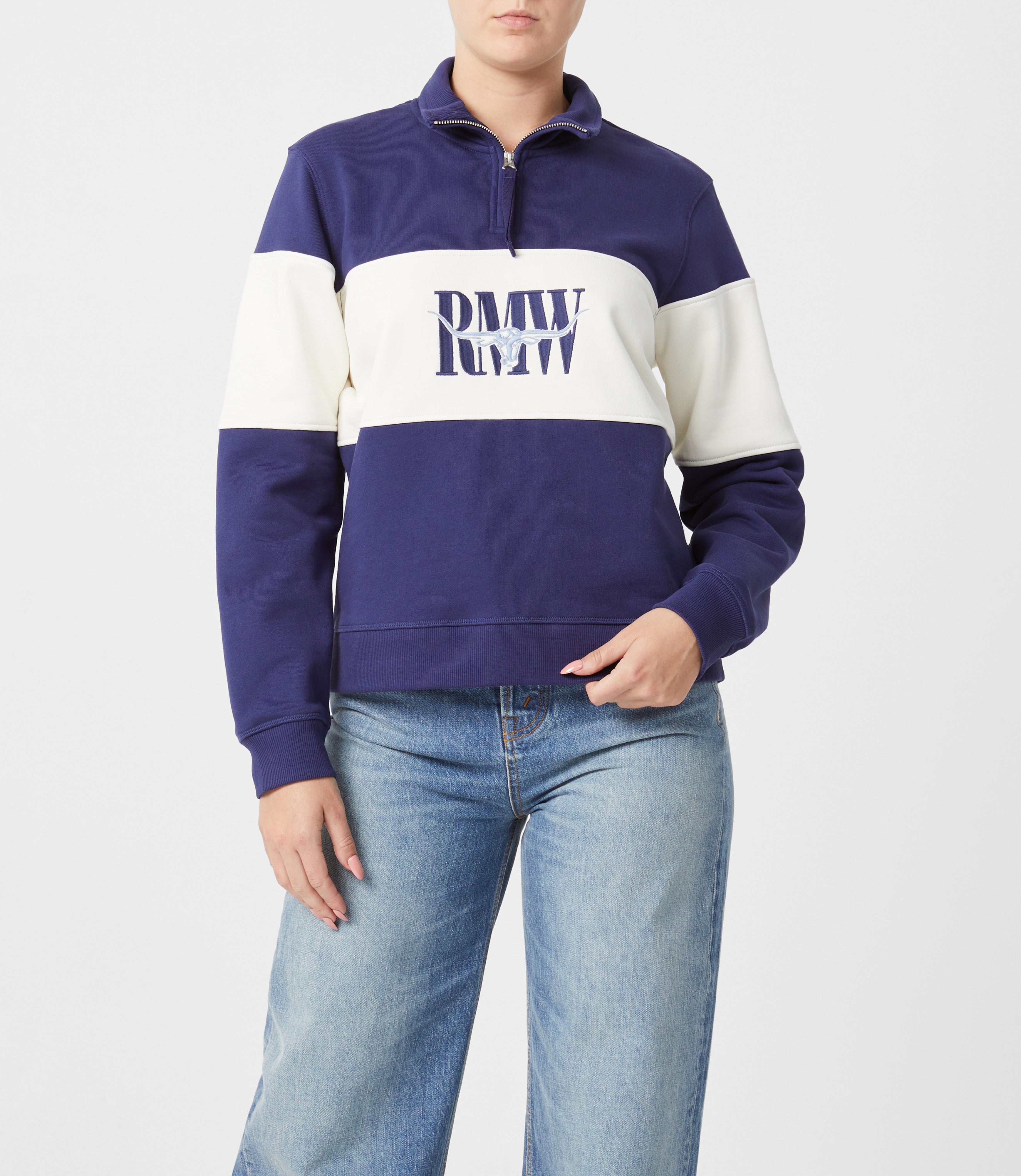 Trickett Panel 1/4 Zip Sweatshirt