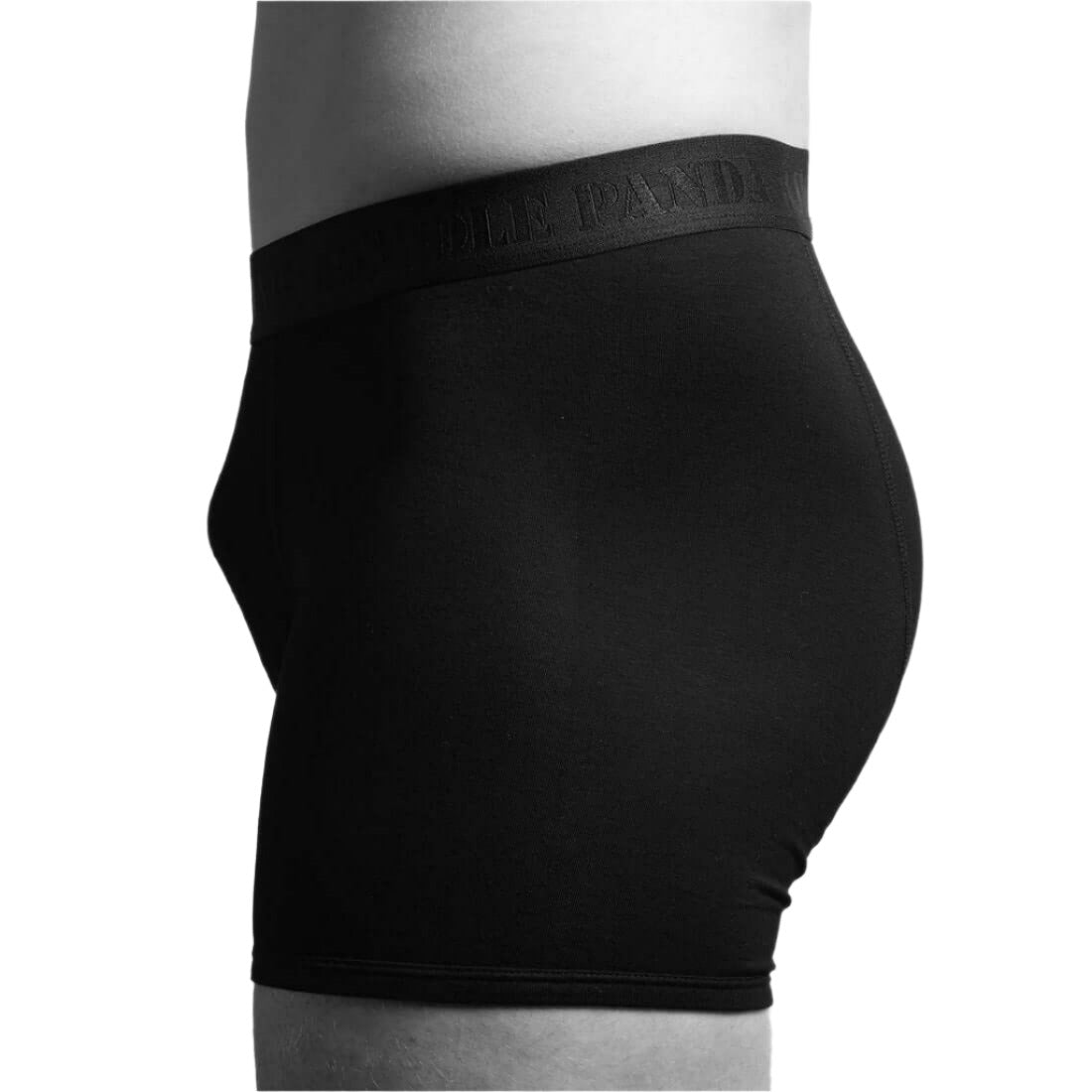 Swole Panda - Bamboo Boxer Shorts - Colour: Black