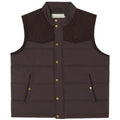 R M Williams - Carnarvon Vest - Colour: Chocolate