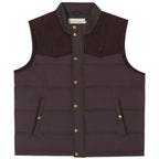R M Williams - Carnarvon Vest - Colour: Chocolate