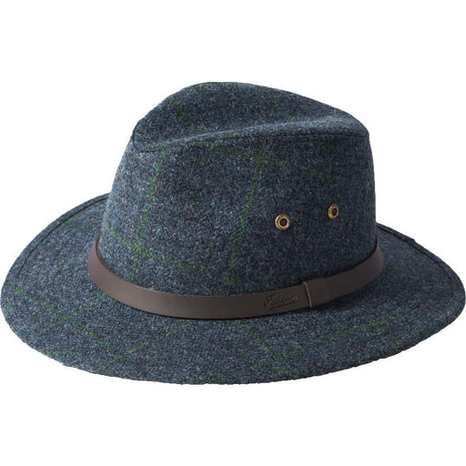 Failsworth | Huntsman Tweed Hat - Navy | Hat Size: 6 3/4", 7", 7 1/4", 7 1/2"