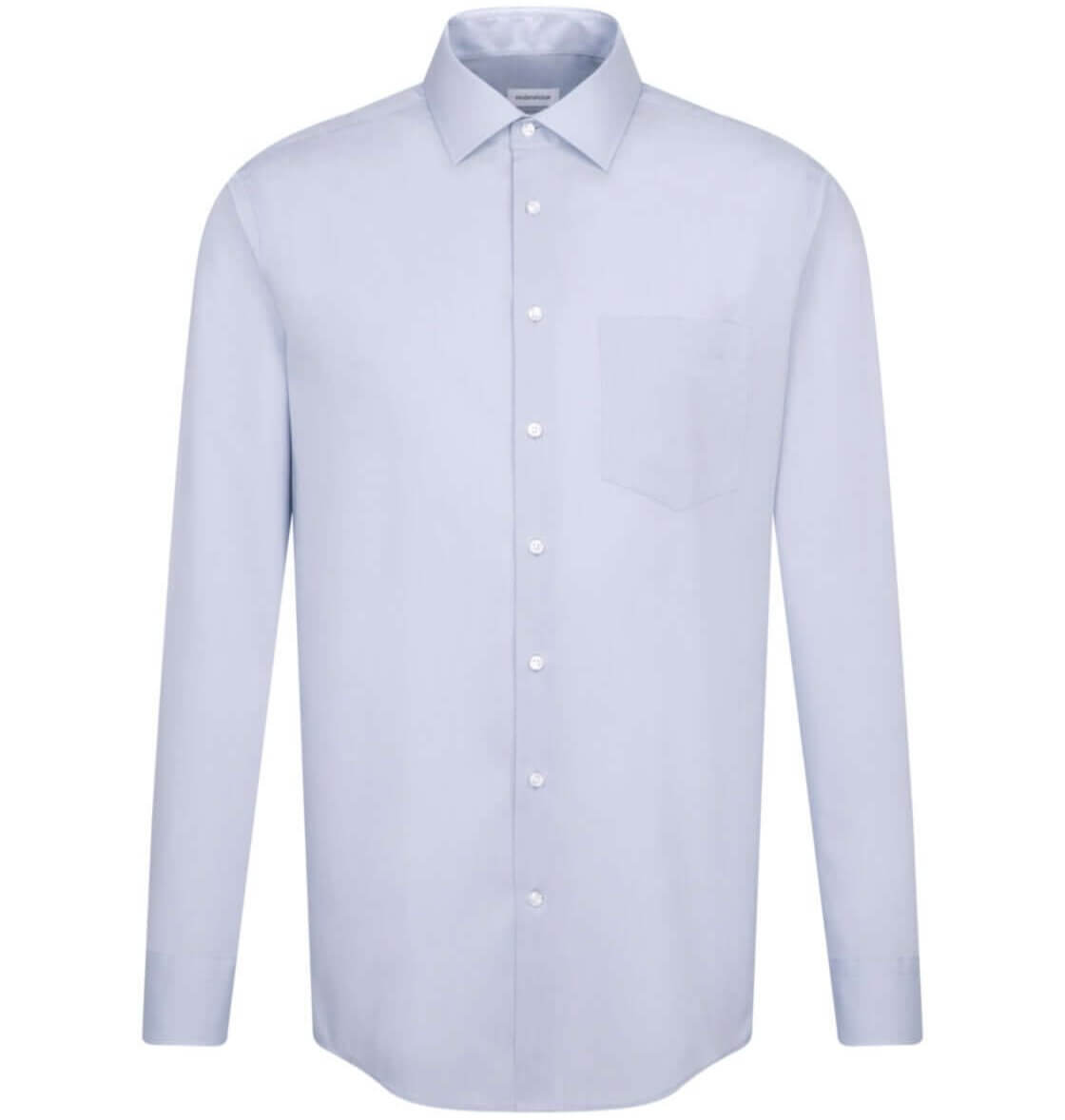 Seidensticker - Easy Care Cotton Shirt | Regular Fit - Colour: Light Blue