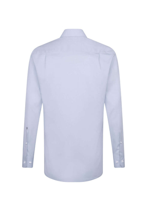 Seidensticker | Easy Care Cotton Shirt | Regular Fit | Colour: White, Light Blue, Dark Blue, Pink, Lilac