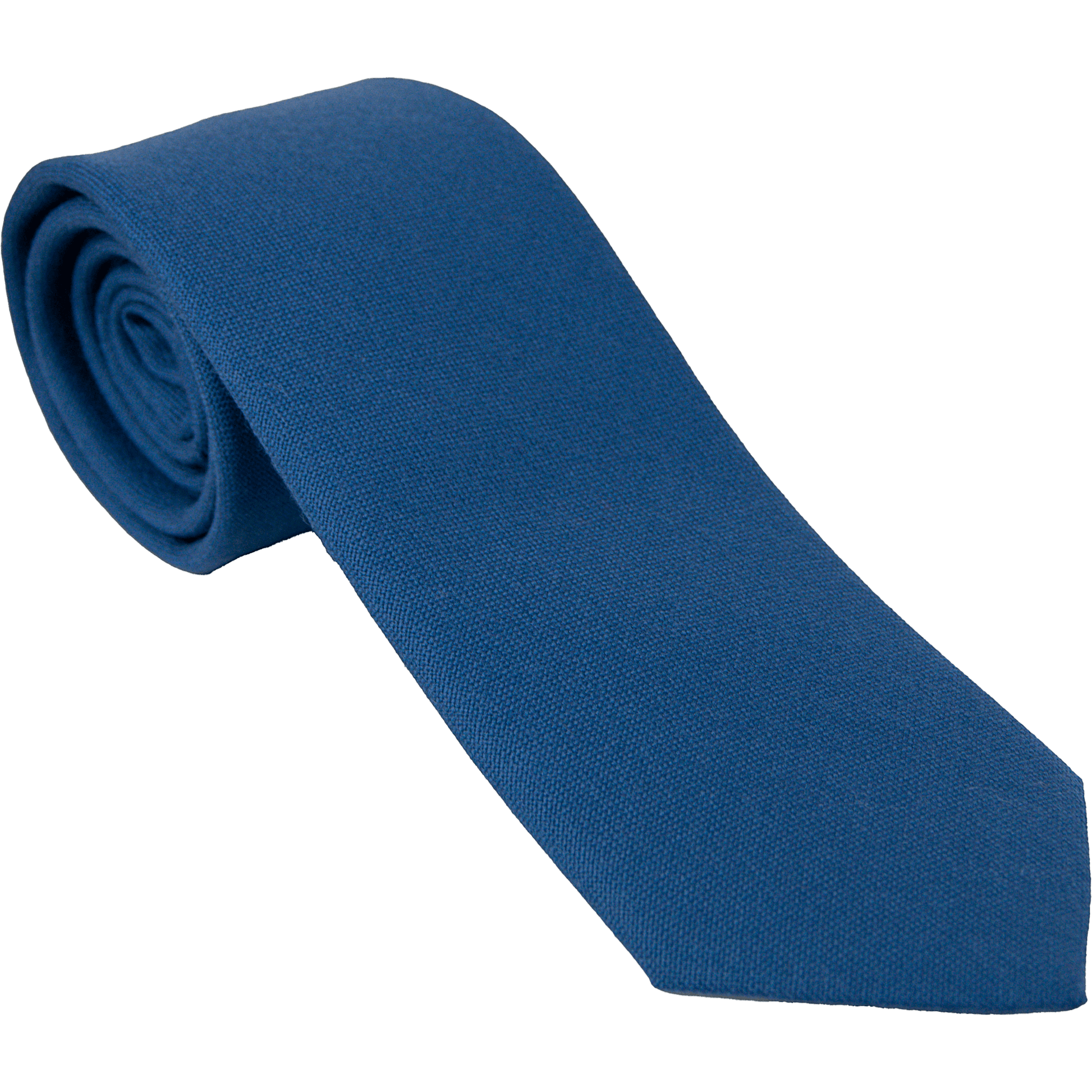 Van Buck - Wool Tie - Colour: Saxe Blue