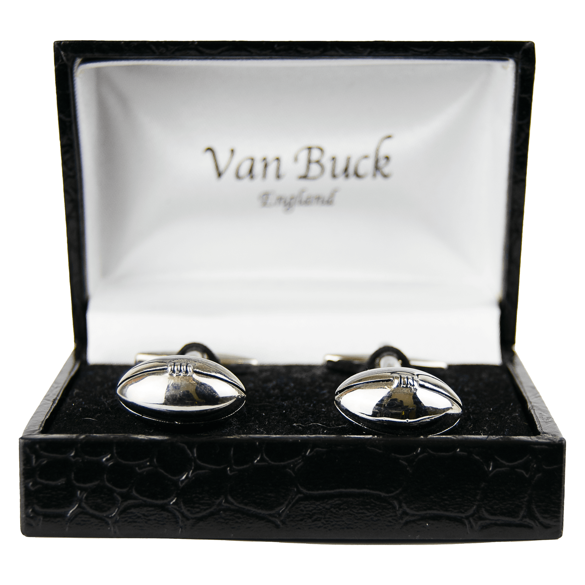 Van Buck - Novelty Cuff Links - Rugby Balls -