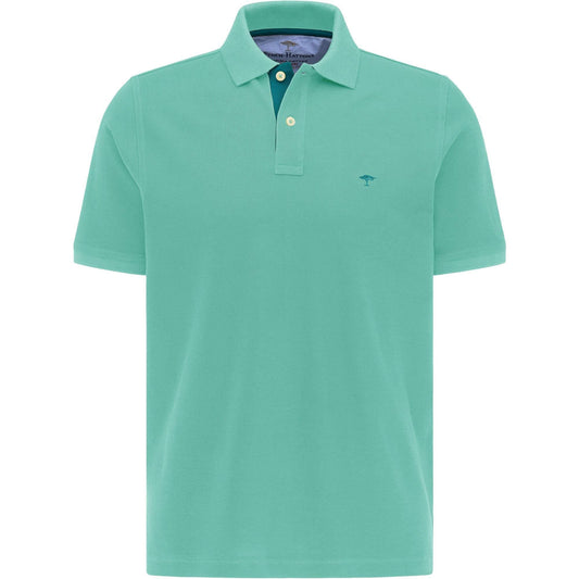 Fynch Hatton - Polo Shirt | Cotton - Colour: Peppermint