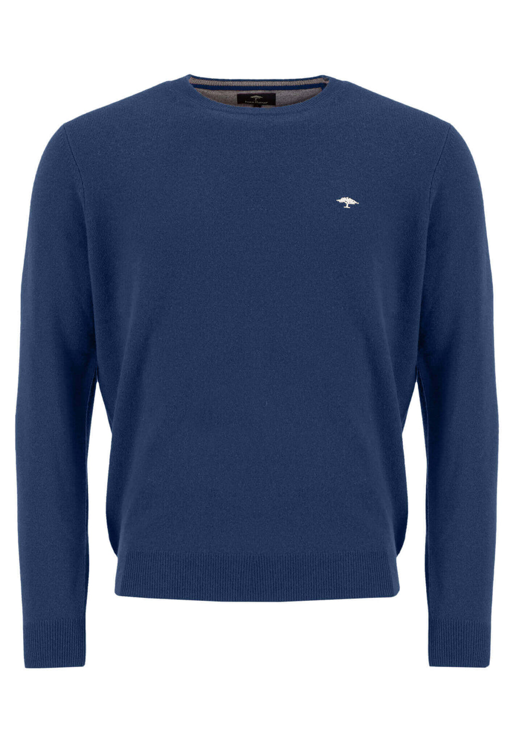 Fynch Hatton - Crew Neck Pullover | Merino Cashmere - Colour: Night