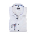 Olymp - Luxor Shirt | Textured Plain - Colour: White