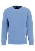 Fynch Hatton - Cotton Sweatshirt - Colour: Light Sky