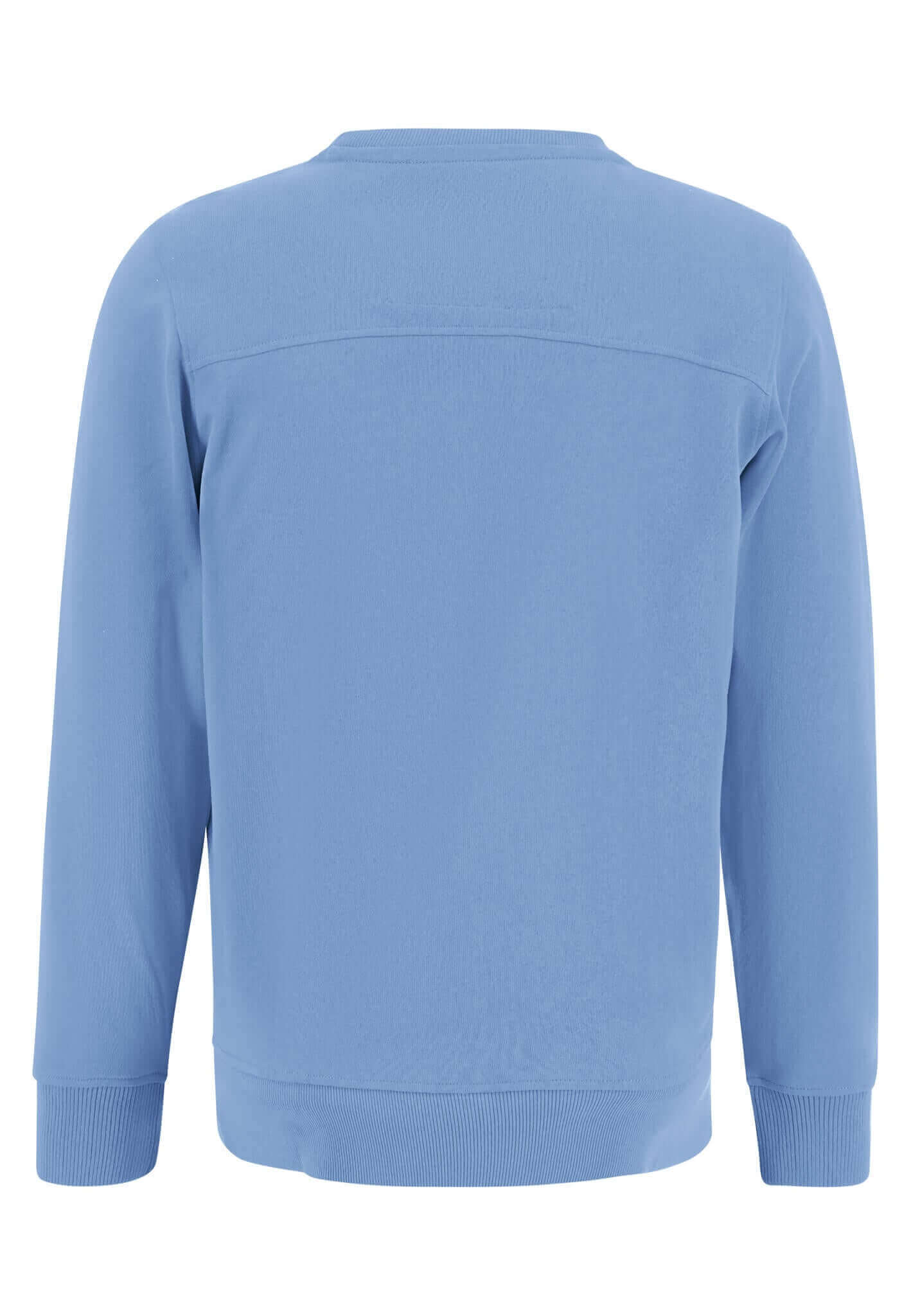 Fynch Hatton - Cotton Sweatshirt - Colour: Light Sky