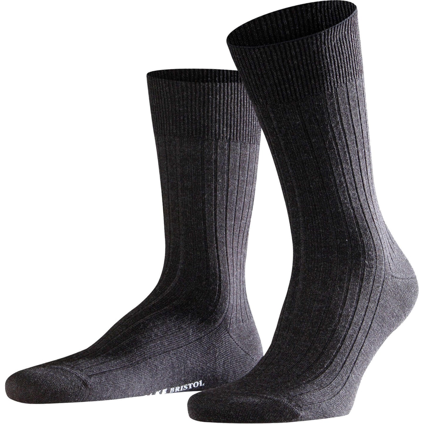 Falke - Bristol Merino Wool Socks - Colour: Charcoal