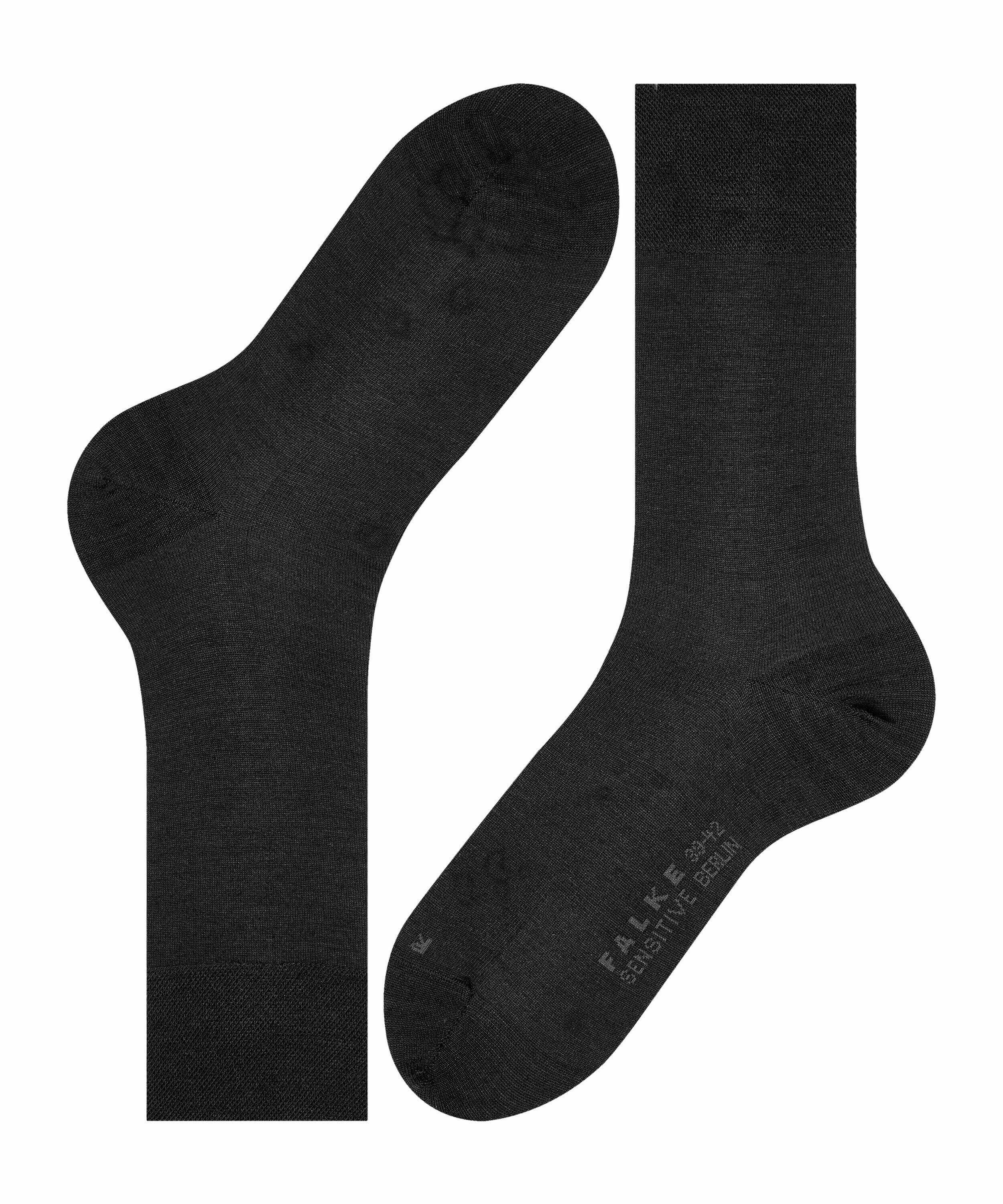 Falke - Sensitive Berlin Wool Cotton Mix Sock - Colour: Black