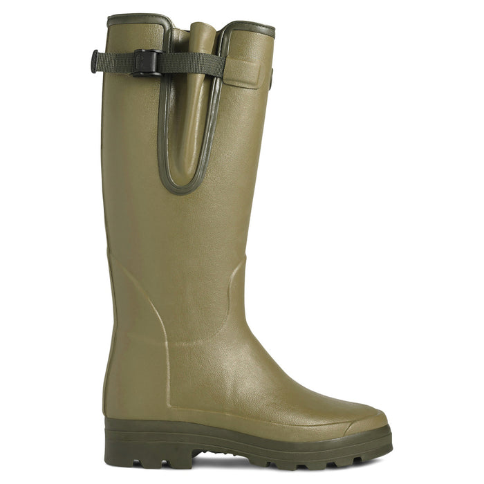 Le Chameau | Vierzonord Neoprene Lined Boot | Green | Shoe Size: 7, 8, 9, 10, 10 H, 11, 12