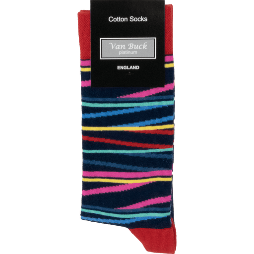 Van Buck | Striking Stripes Socks | Sock size: 6 to 11