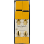 Hunt & Holditch - Clip Braces - Colour: Gold