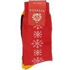 Viyella - Snowflake Novelty Sock - Size: 6 to 11
