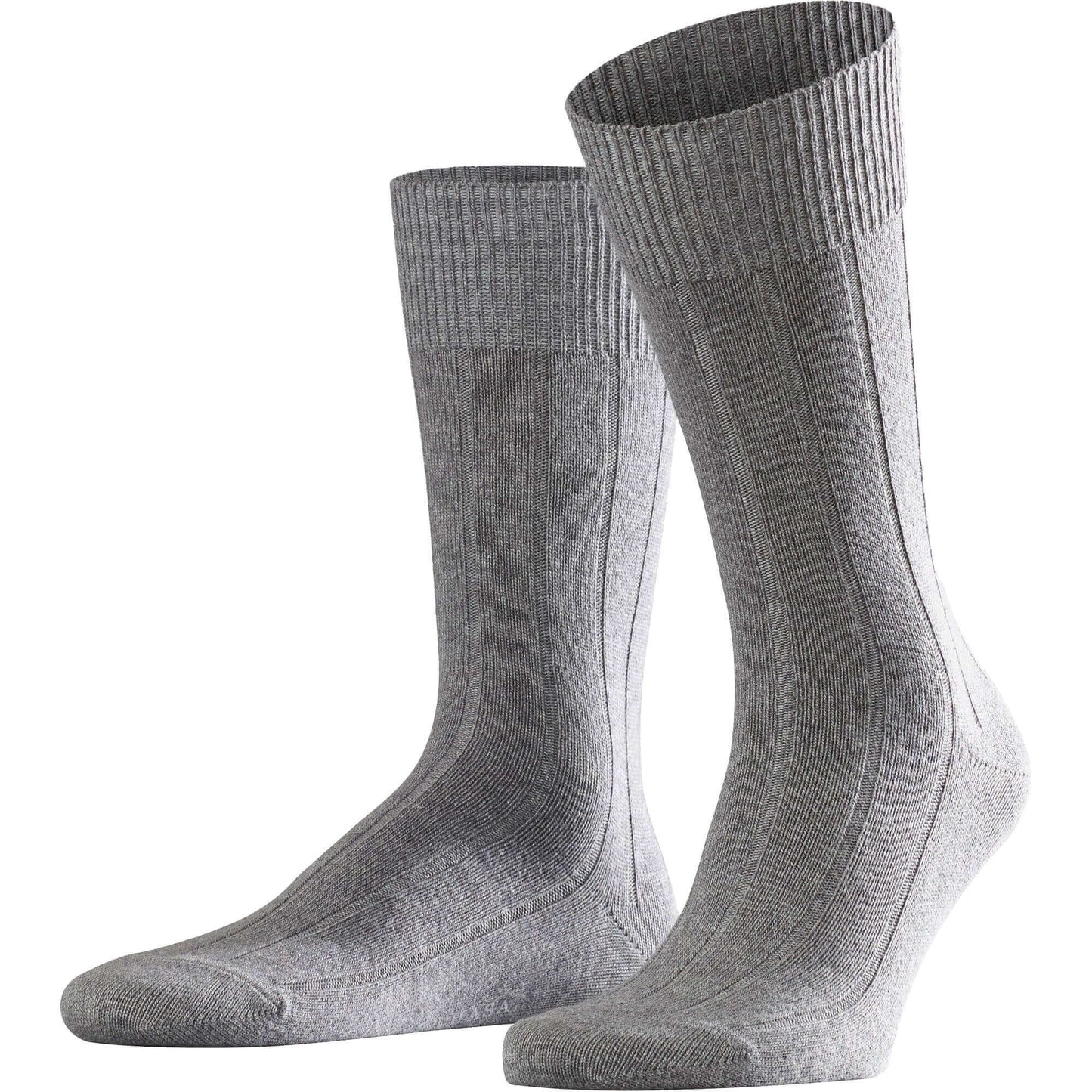 Falke - Lhasa Cashmere Blend Sock - Colour: Light Grey Melange