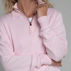 Schoffel - Polperro Pima 1/4 Zip - Colour: Blush