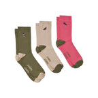 Schoffel - Bamboo Socks | 3 Pack Gift Box - Colour: Partridges 3