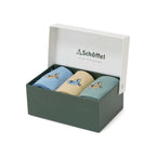 Schoffel - Bamboo Socks | 3 Pack Gift Box - Colour: Pheasant 3