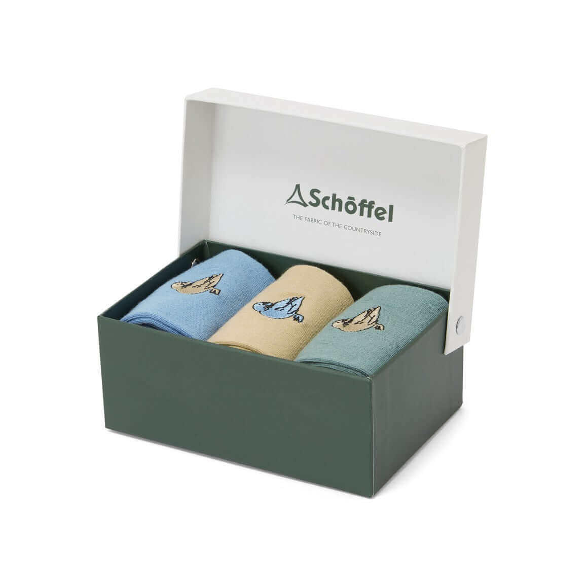 Schoffel - Bamboo Socks | 3 Pack Gift Box - Colour: Pheasant 3
