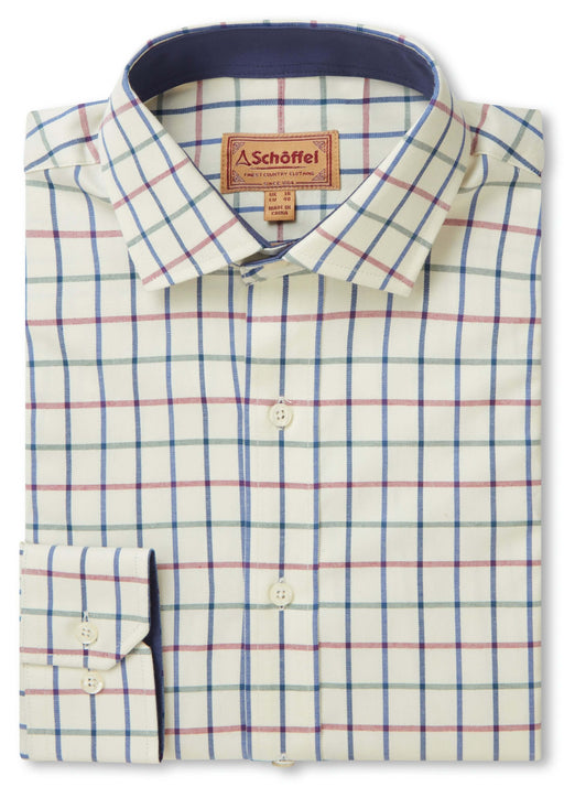 Schoffel | Baconsthorpe Tailored Sporting Shirt | Collar Size: 15", 15 1/2", 16", 16 1/2", 17", 17 1/2", 18", 18 1/2"