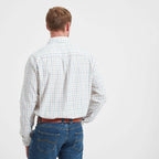 Schoffel - Wells Tailored Sporting Shirt - Color: Rust / Green Check