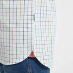 Schoffel - Wells Tailored Sporting Shirt - Color: Rust / Green Check