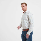Schoffel - Wells Tailored Sporting Shirt - Color: Rust / Green Check
