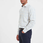 Schoffel - Wells Tailored Sporting Shirt - Color: Rust / Green Check