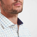 Schoffel - Wells Tailored Sporting Shirt - Color: Rust / Green Check