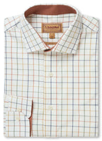 Schoffel - Wells Tailored Sporting Shirt - Color: Rust / Green Check
