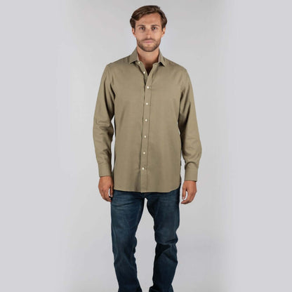 Schoffel - Newton Tailored Sporting Shirt - Colour: Olive