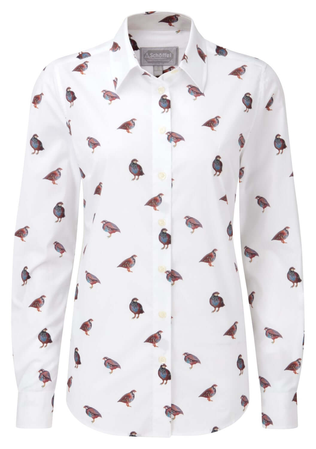 Schoffel - Norfolk Shirt - Colour: Partridge Print