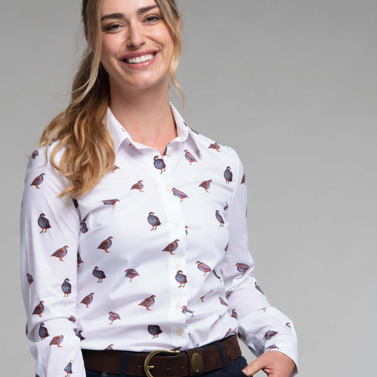 Schoffel - Norfolk Shirt - Colour: Bee Print