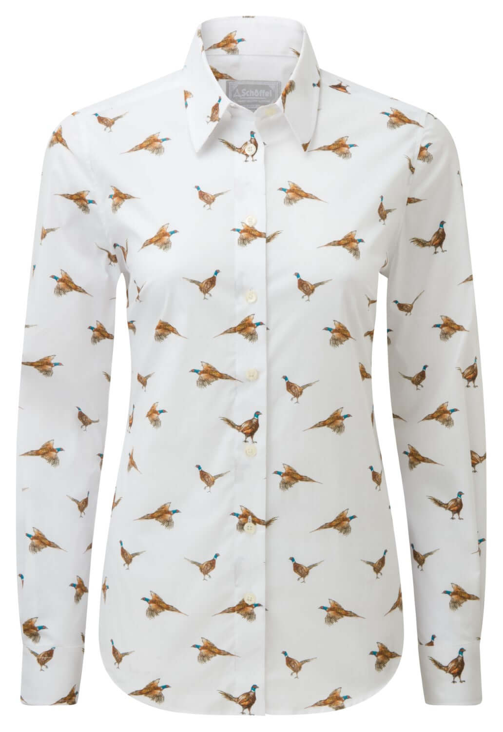 Schoffel - Norfolk Shirt - Colour: Pheasant Print