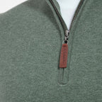 Schoffel - Porthmeor Pima Cotton 1/4 Zip - Colour: Country Green