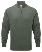 Schoffel - Porthmeor Pima Cotton 1/4 Zip - Colour: Country Green