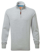 Schoffel - Porthmeor Pima Cotton 1/4 Zip - Colour: Grey