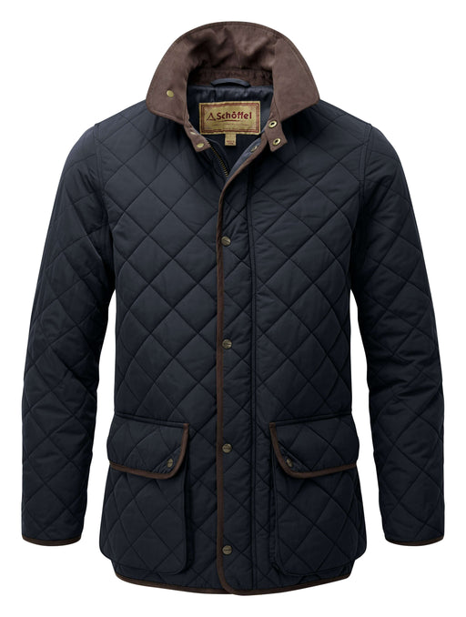 Schoffel | Barrowden Quilt Jacket | Colour: Navy