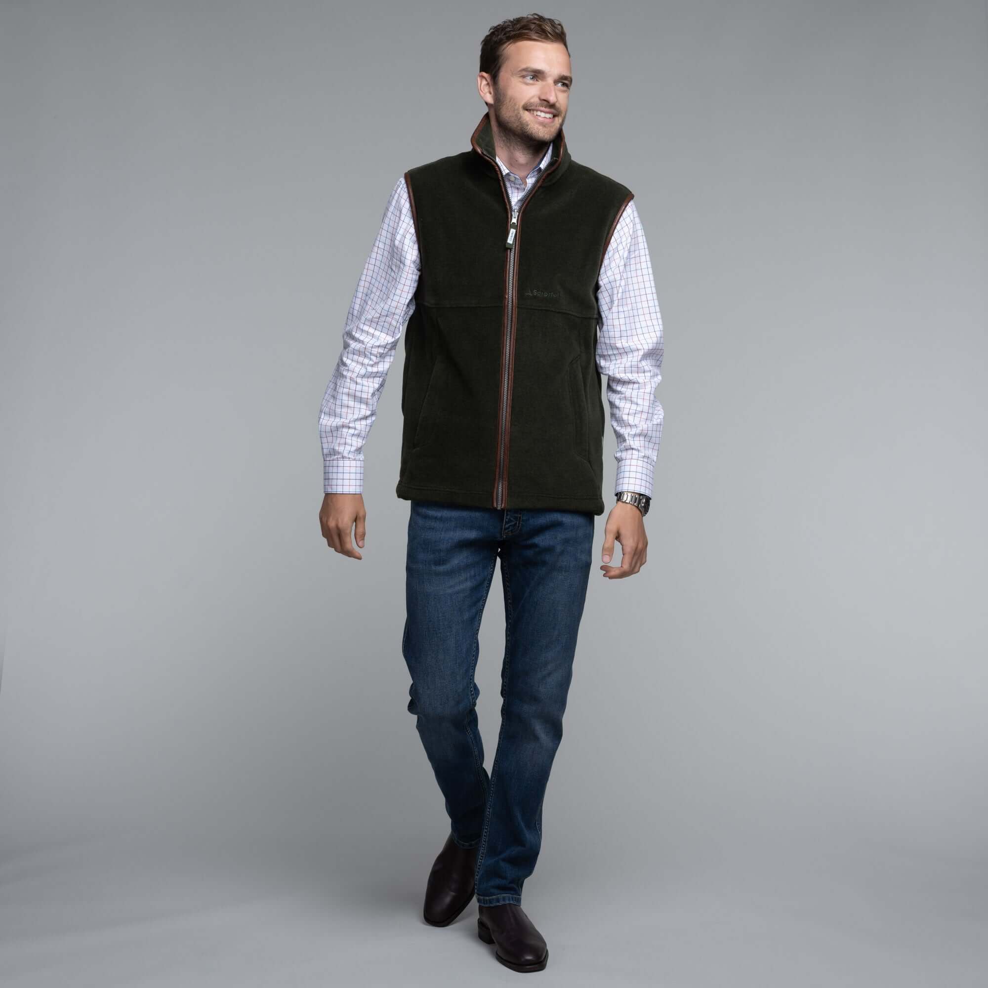 Schoffel - Oakham Fleece Gilet - Colour: Navy
