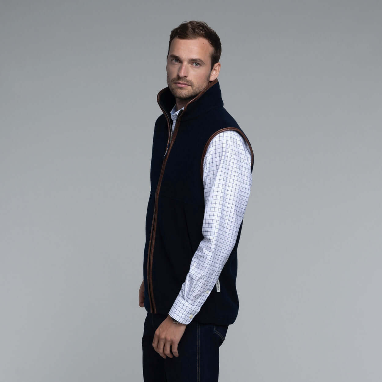 Schoffel - Oakham Fleece Gilet - Colour: Navy