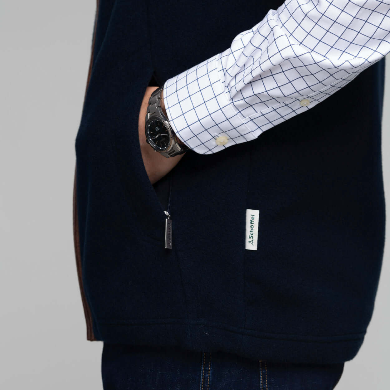 Schoffel - Oakham Fleece Gilet - Colour: Navy