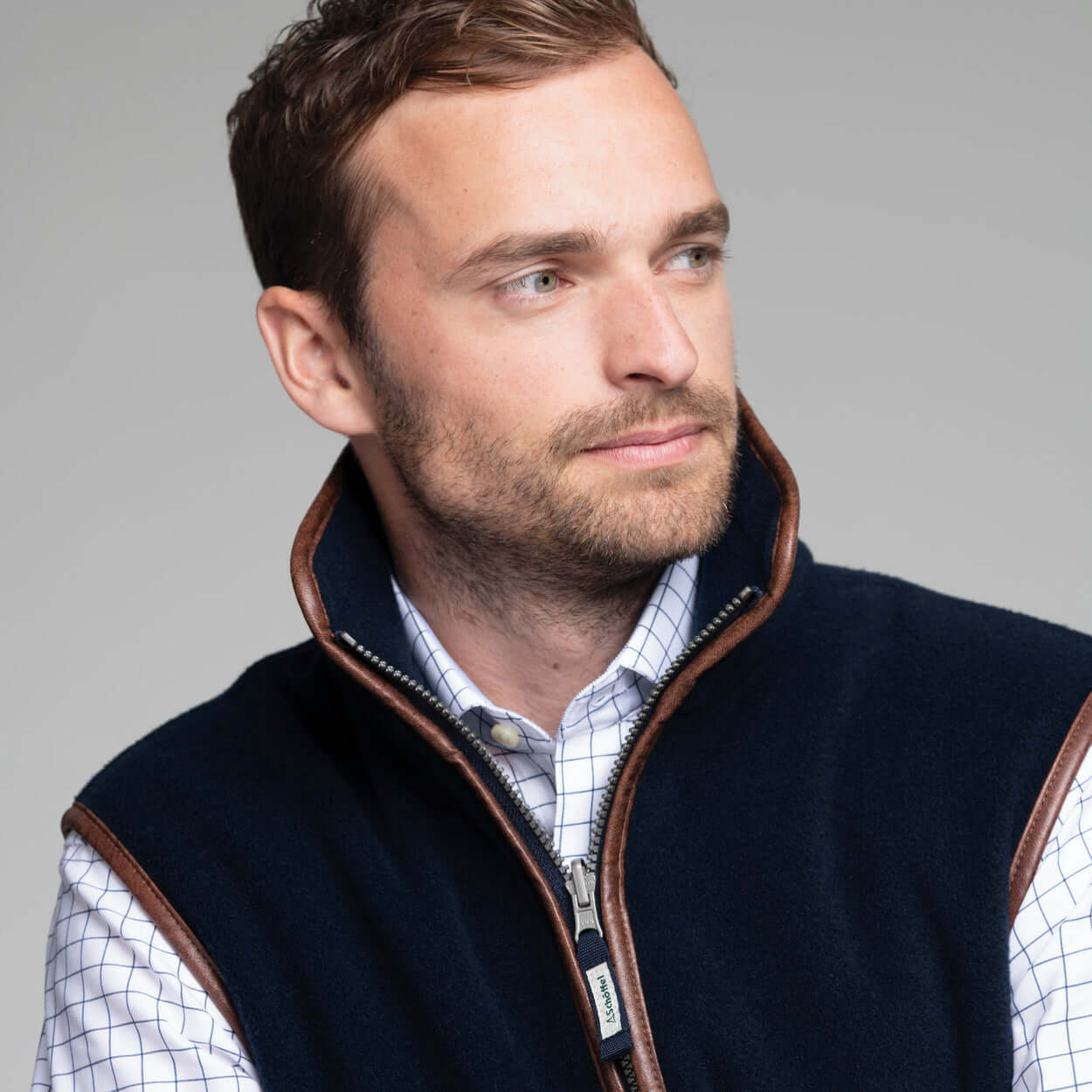 Schoffel - Oakham Fleece Gilet - Colour: Navy