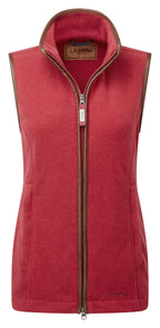 Schoffel - Lyndon Fleece Gilet - Colour: Pomegranite