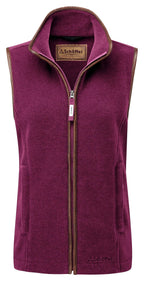 Schoffel - Lyndon Fleece Gilet - Colour: Mulberry